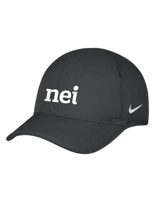Nike Charcoal Featherlight Cap w/NEI Logo