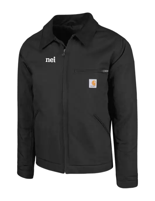 Carhartt Black Duck Detroit Jacket w/NEI Logo