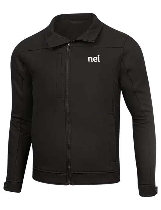 Cornerstone Black Duck Bonded Soft Shell Jacket w/NEI Logo