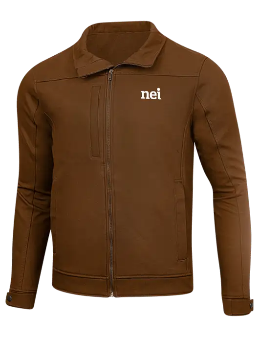 Cornerstone Duck Brown Duck Bonded Soft Shell Jacket w/NEI Logo