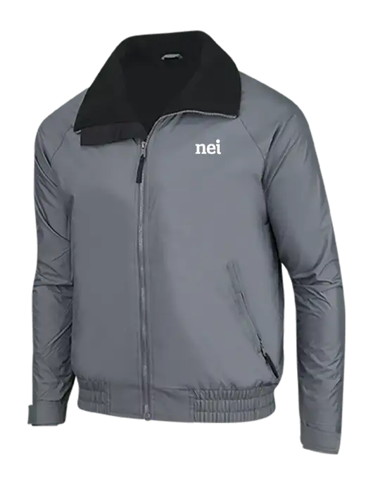 Dark Grey/Black Classic Competitor Jacket w/NEI Logo