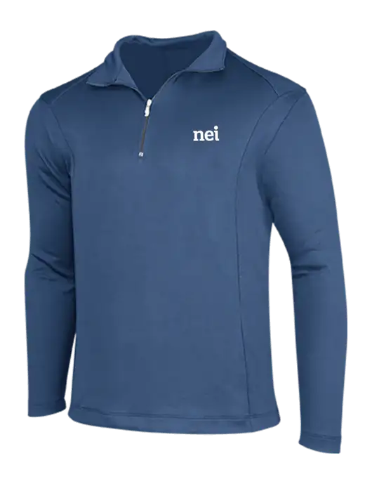 NIKE Navy Sport Cover-Up w/NEI Logo