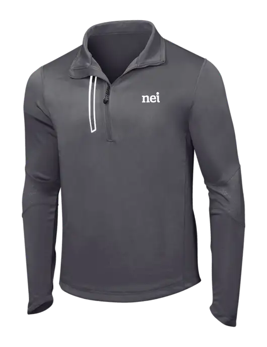 OGIO Gear Grey Endurance Fulcrum 1/4 Zip w/NEI Logo