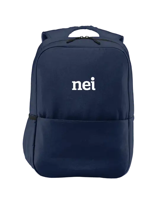 Access Square Laptop River Blue Navy Backpack w/NEI Logo