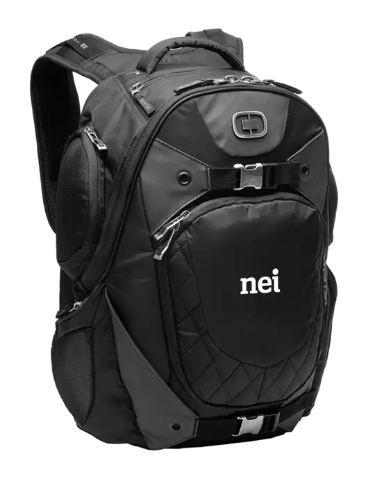 OGIO Black Squadron Pack w/NEI Logo