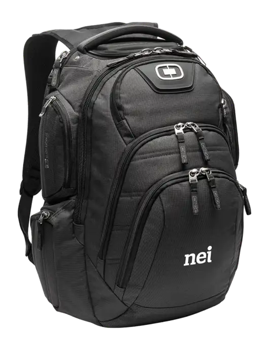 OGIO Black Surge RSS Pack
 w/NEI Logo