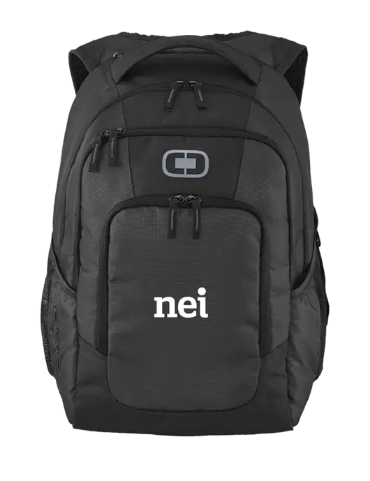 OGIO Diesel Grey Logan Laptop Backpack
 w/NEI Logo