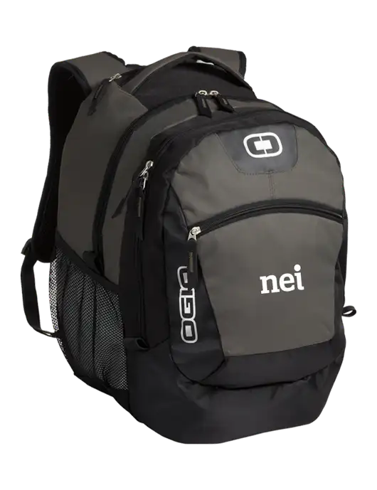 OGIO Grey Rogue Pack
 w/NEI Logo
