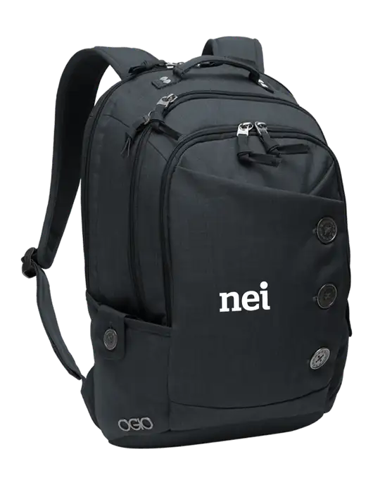OGIO Storm Grey Ladies Melrose Pack w/NEI Logo