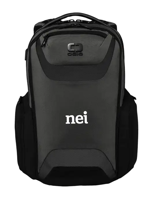 OGIO Tarmac Charcoal Connected Pack w/NEI Logo