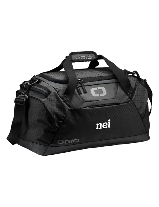 OGIO Black Catalyst Duffle
 w/NEI Logo